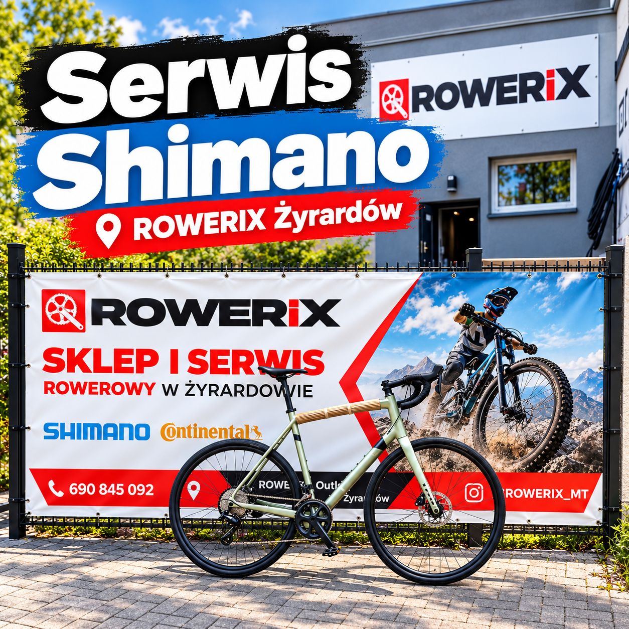 Serwis Shimano w Żyrardowie – przerzutki, hamulce, Di2 i STEPS | ROWERIX