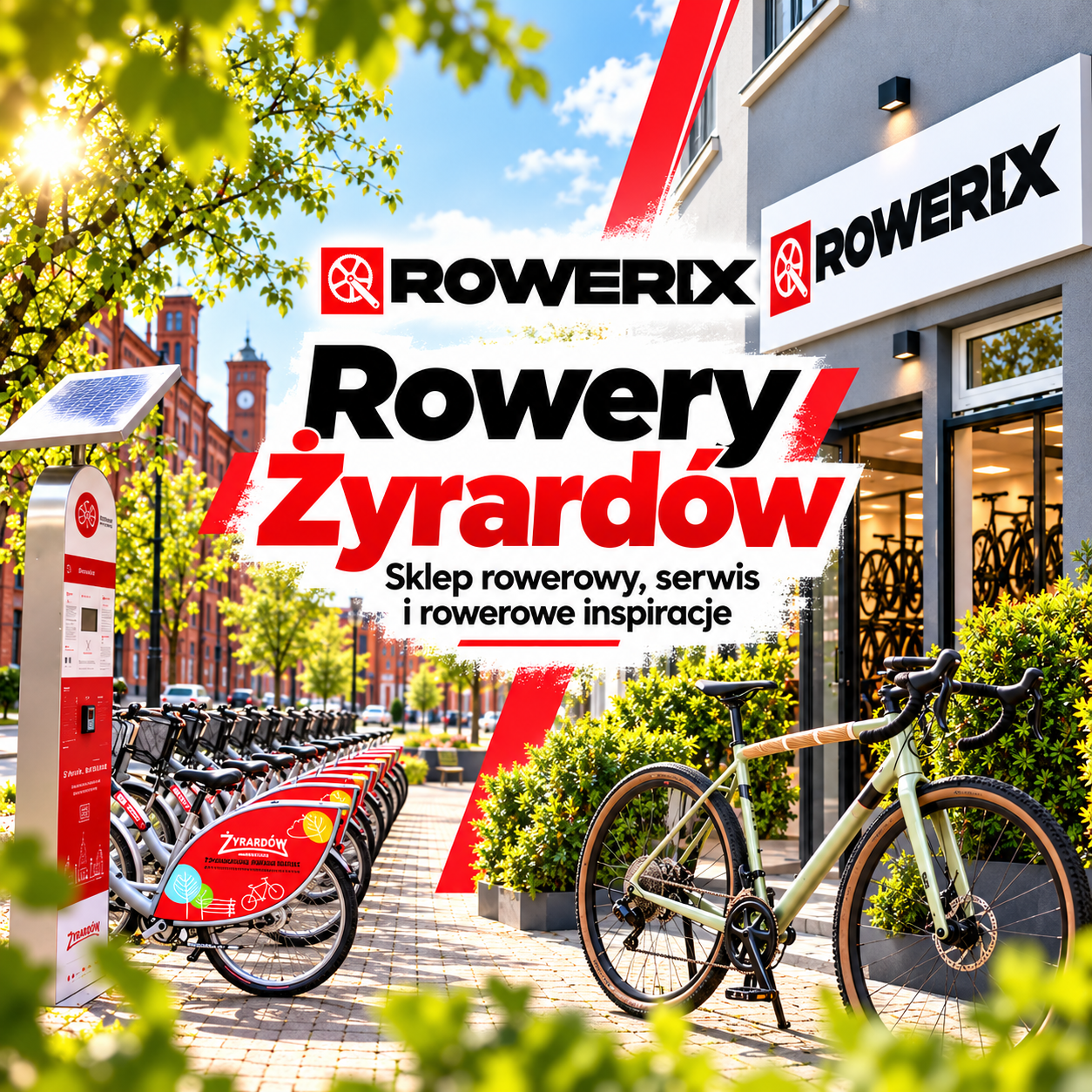 Rowerem po Żyrardowie i okolicach – trasy, rowery i serwis ROWERIX