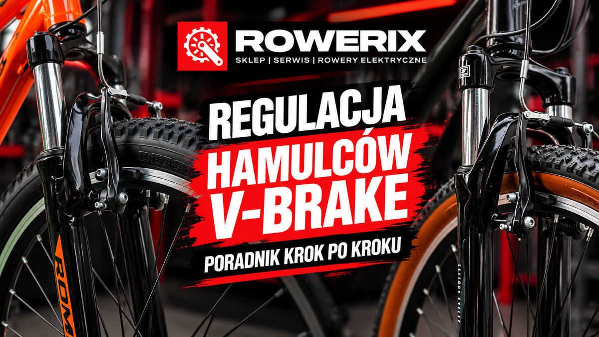 Jak wyregulować hamulce V-brake w rowerze? Kompletny poradnik serwisowy ROWERIX